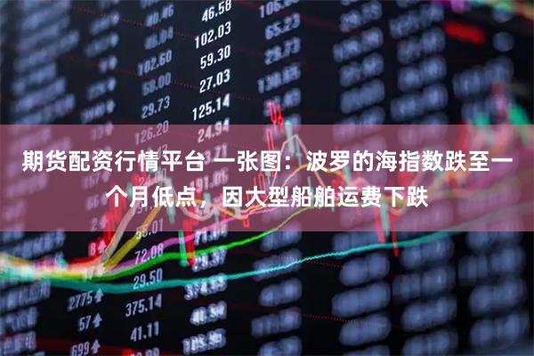 期货配资行情平台 一张图：波罗的海指数跌至一个月低点，因大型船舶运费下跌